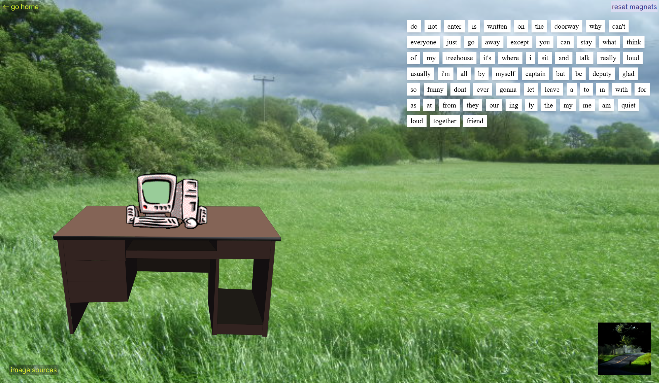 Thumbnail for "Treehouse" by Alex G